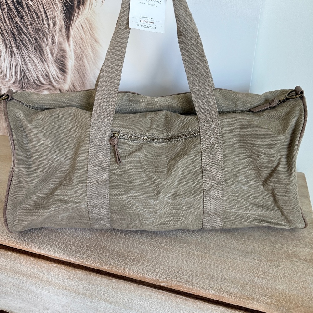 Hearth and Hand by Magnolia Canvas Duffle bag